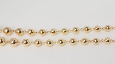 Marseille necklace in yellow gold