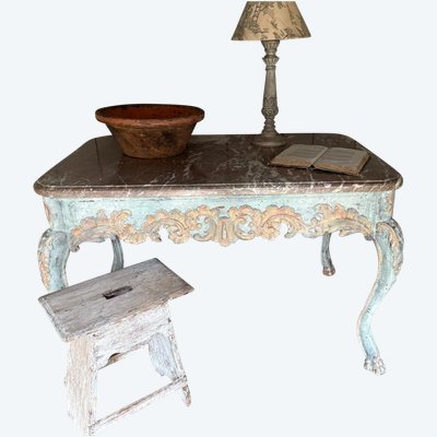 Console ( table ) à gibier Louis XIV datant du 18 e siècle 