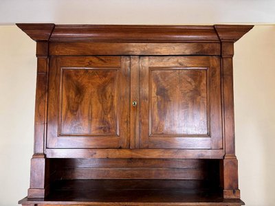 Credenza in due parti in stile Impero