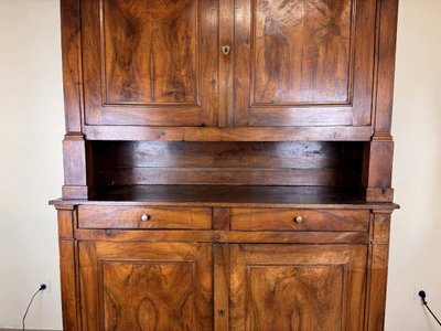 Credenza in due parti in stile Impero