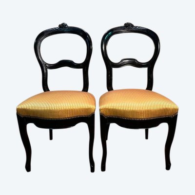 Pair of Napoleon III chairs