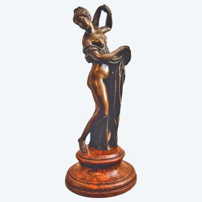Venere Callipigia in bronzo patinato Inizio XIX secolo
