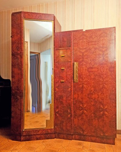 Maison Soubrier, mobili antichi in stile Art Déco Thuja e bronzo