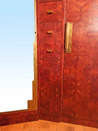 Maison Soubrier, mobili antichi in stile Art Déco Thuja e bronzo