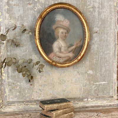 Ritratto di ragazza, fine del XVIII secolo