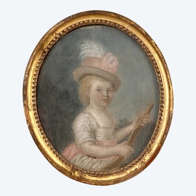 Ritratto di ragazza, fine del XVIII secolo