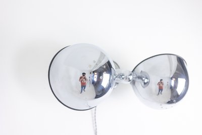 Maison Jansen. Suspension in chromed metal. Circa 1970. LS6174208M