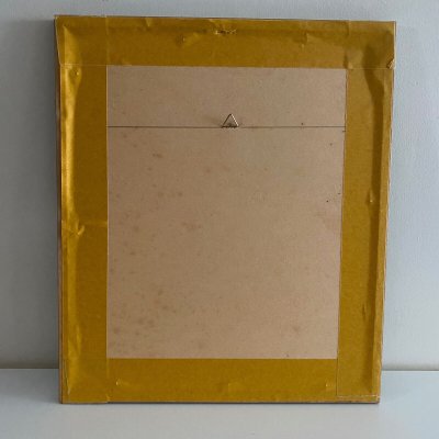 Acquerello su carta di Georges Tournon piccolo artigianato di strada