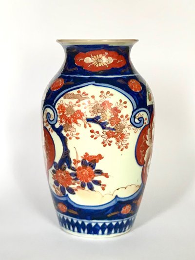 Vaso in porcellana Imari/Compagnie des Indes/ XIX secolo