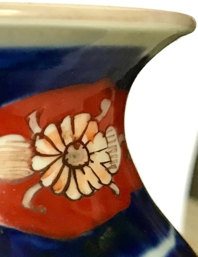 Vaso in porcellana Imari/Compagnie des Indes/ XIX secolo