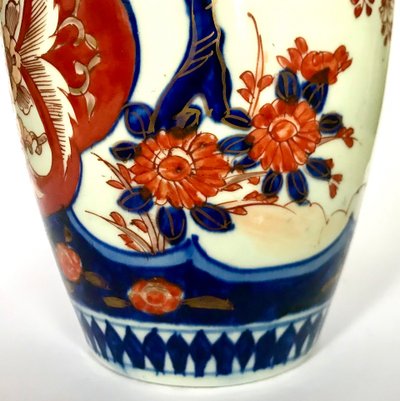 Vaso in porcellana Imari/Compagnie des Indes/ XIX secolo