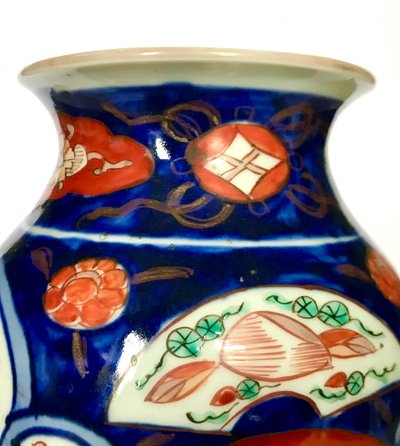 Vaso in porcellana Imari/Compagnie des Indes/ XIX secolo