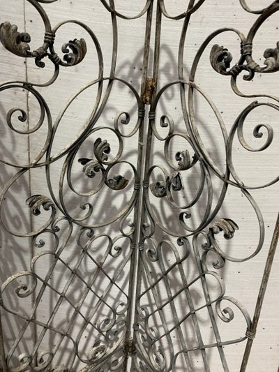 Four-leaf wrought-iron partition XX century