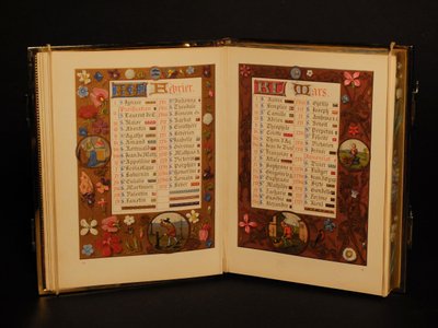 Libro delle "Ore del Medioevo", Gruel & Engelmann, Parigi 1862