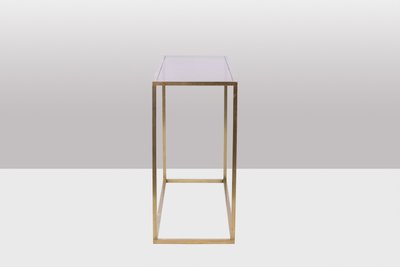Casa Jansen. Console in ottone dorato. Circa 1970. LS6175609P