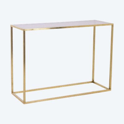 Casa Jansen. Console in ottone dorato. Circa 1970. LS6175609P
