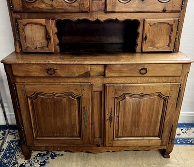 Louis XV Period Solid Walnut Buffet