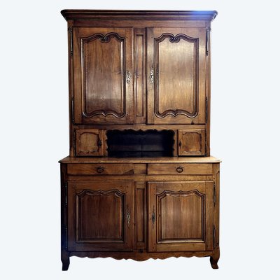 Louis XV Period Solid Walnut Buffet