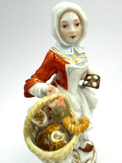 Meissen - Les Cris De Paris, Assistente di pasticceria