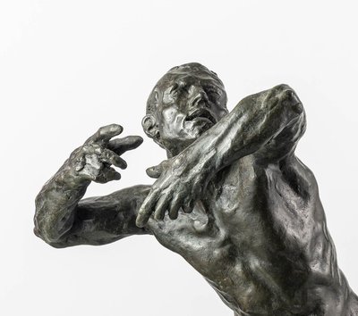 Nudo maschile - Scultura in bronzo - Orphée