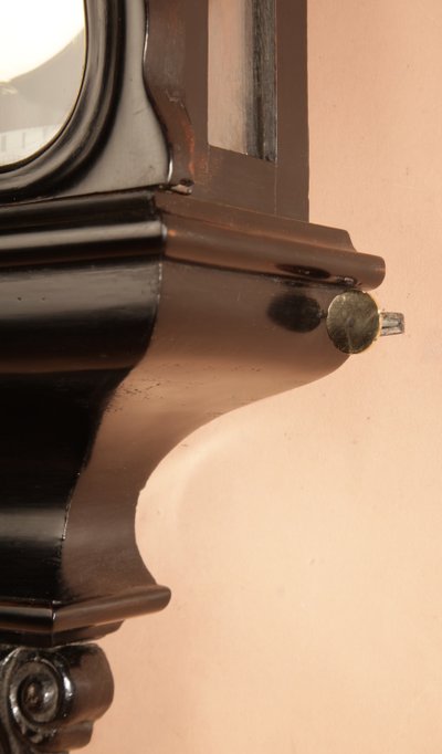  Viennese-style wall regulator clock, Austria/Black Forest Germany circa 1850-80.