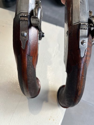 Paire de pistolets de  Duon à Nancy
