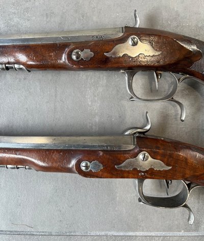 Paire de pistolets de  Duon à Nancy