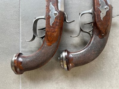 Paire de pistolets de  Duon à Nancy
