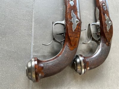 Paire de pistolets de  Duon à Nancy
