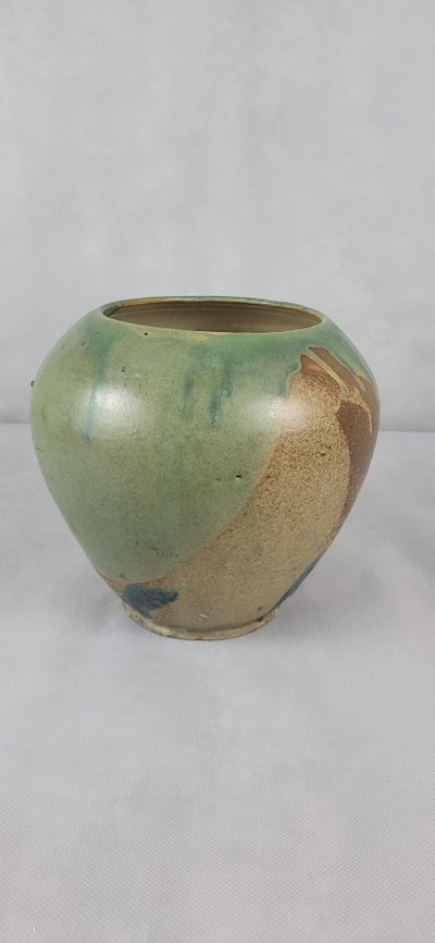 Vaso in gres Lucien Arnaud Puisaye anni '20