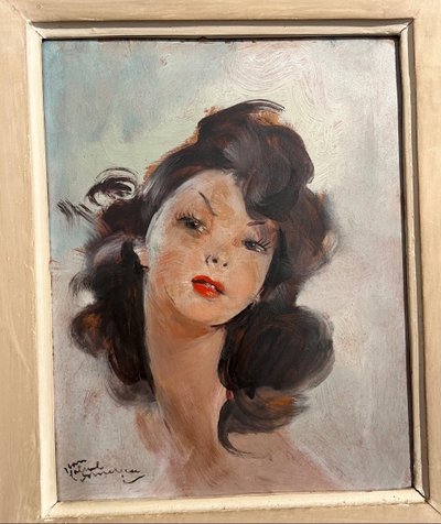 Gemälde von Jean Gabriel Domergue (1889-1962) 