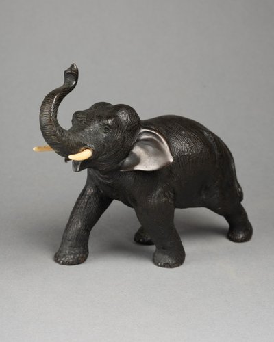 Bronze elephant, 19th Century