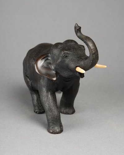 Bronze elephant, 19th Century