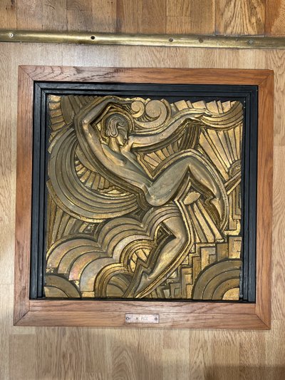 Maurice PICAUD, genannt PICO (1900-1977), „Tänzerin“, Flachrelief