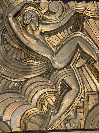 Maurice PICAUD, genannt PICO (1900-1977), „Tänzerin“, Flachrelief