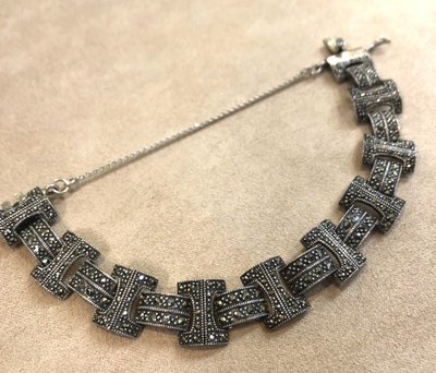 Bracciale con marcasiti