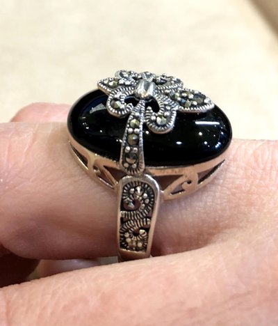 Anello in onice
