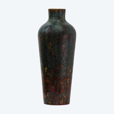 P. A. Dalpayrat, Vase Ovoïde, Art Nouveau Grés Céramique