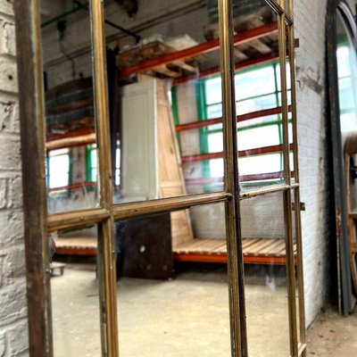Porta a doppio vetro con traverso