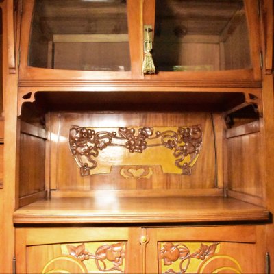 Crédence Art Nouveau italienne inspirée par Raimondo D'Aronco