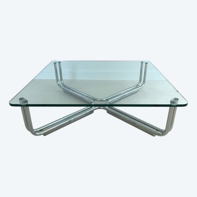 784 small model coffee table by Gianfranco Frattini for Cassina, Italy 1968
