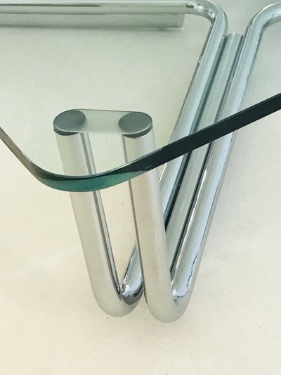 Table basse 784 petit modèle par Gianfranco Frattini pour Cassina, Italie 1968