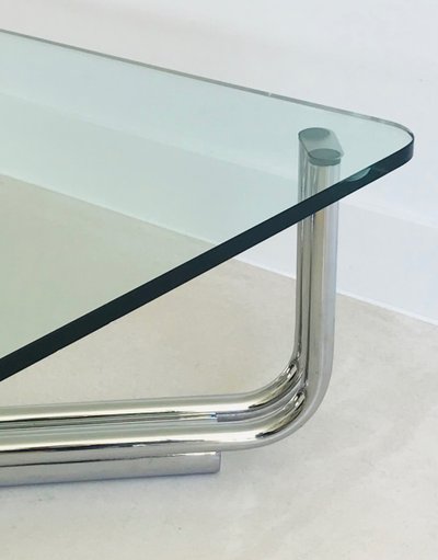Table basse 784 petit modèle par Gianfranco Frattini pour Cassina, Italie 1968
