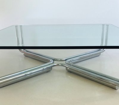 Table basse 784 petit modèle par Gianfranco Frattini pour Cassina, Italie 1968