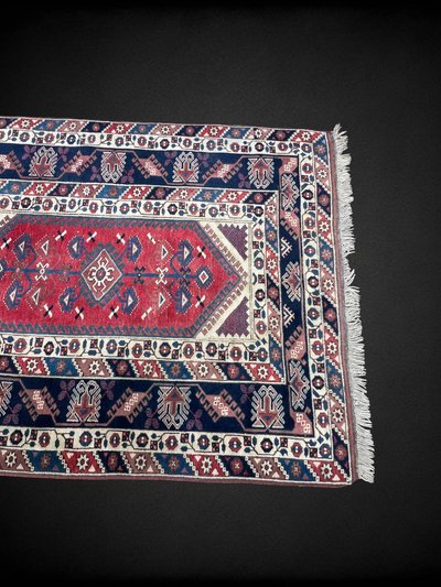 TAPPETO TURCO IN LANA ANNODATA FATTO A MANO 220CM X 162CM