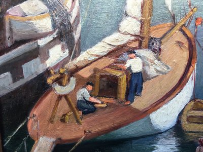 Peinture Saint-Tropez 1932