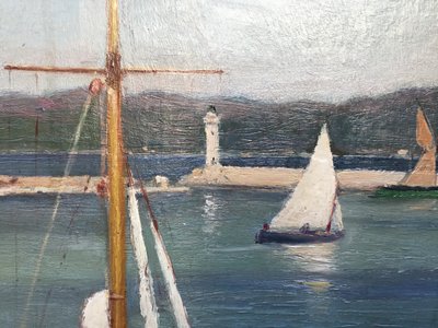 Peinture Saint-Tropez 1932