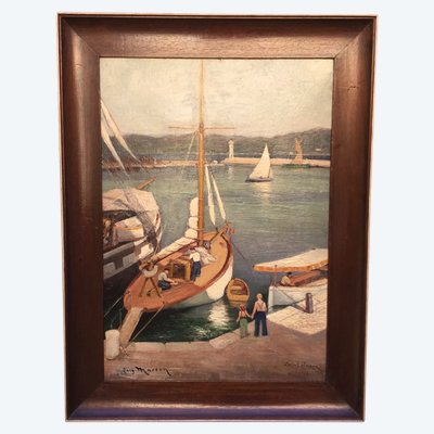 Peinture Saint-Tropez 1932
