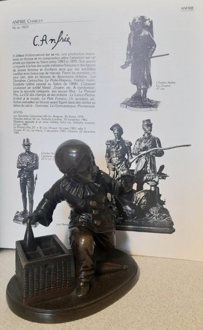 bronzo di Charles Anfrie 