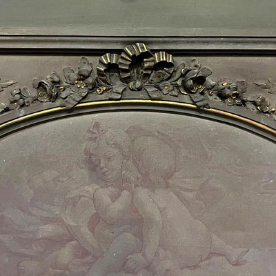 Louis XVI Style Trumeau With Grisaille 111×223 Cm